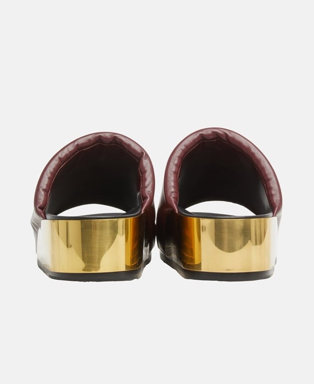Jil Sander Sandals Bordeaux