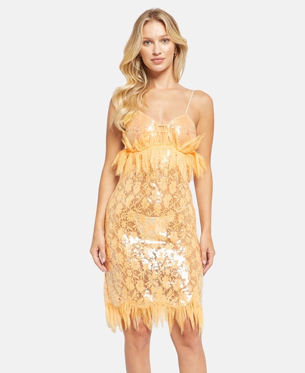 Bottega Veneta Sequinned dress