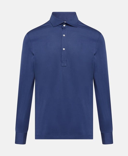 Long-sleeved polo shirt