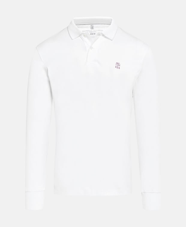 Long-sleeved polo shirt