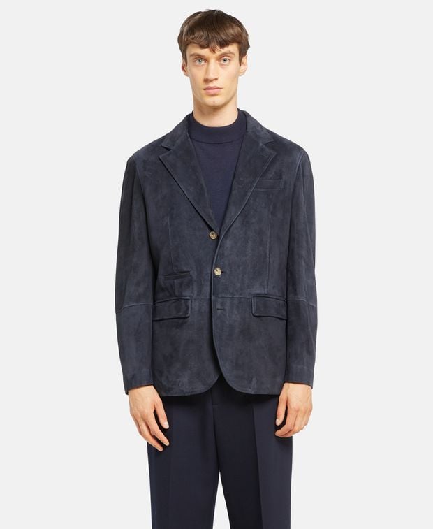 Brunello Cucinelli Leather blazer