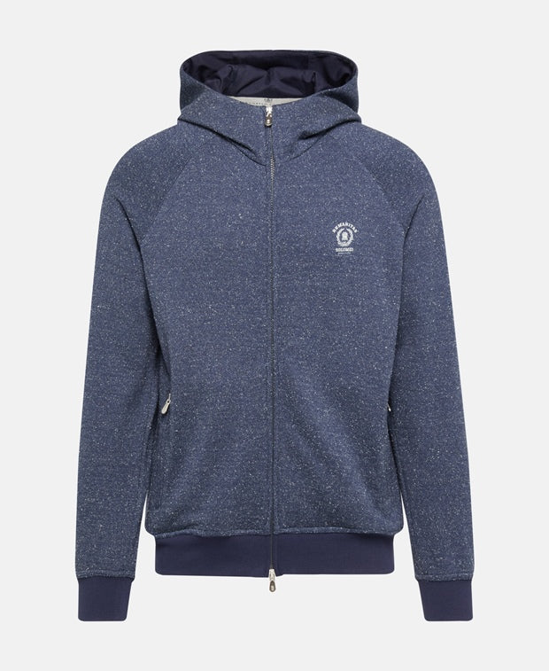 hooded sweat jacket