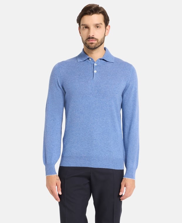 Brunello Cucinelli Knitted polo shirt