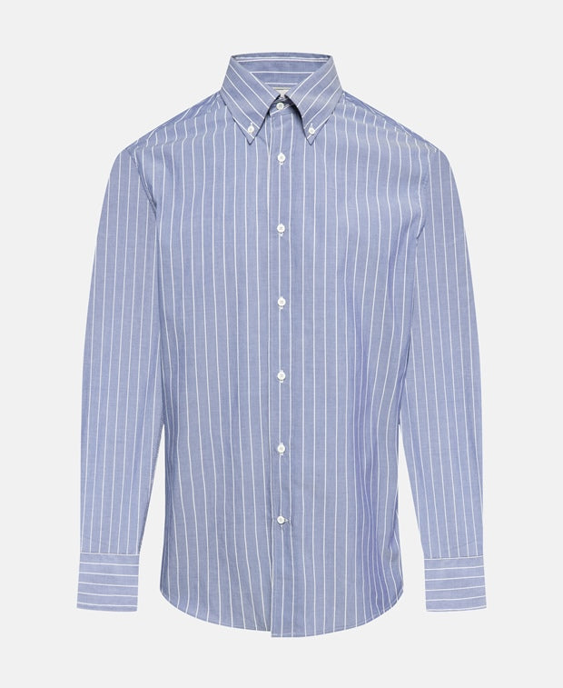 Brunello Cucinelli Long-sleeved shirt - slim fit