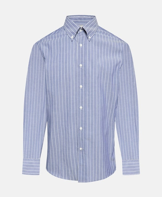 Brunello Cucinelli Long-sleeved shirt - slim fit