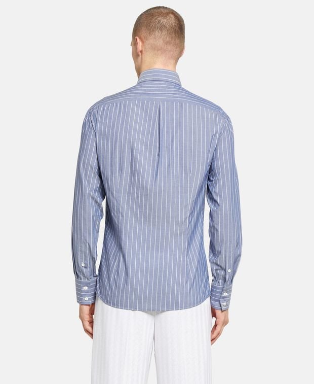 Brunello Cucinelli Long-sleeved shirt - slim fit