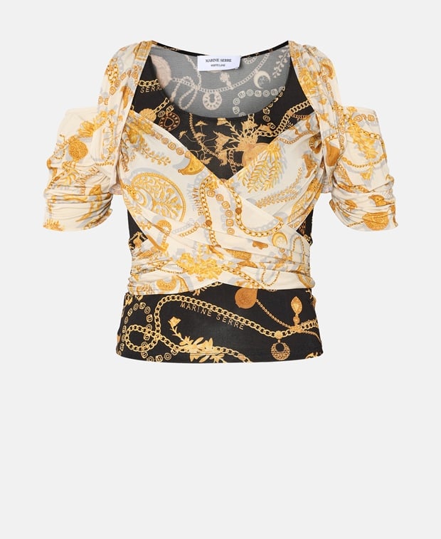Marine Serre Shirt blouse