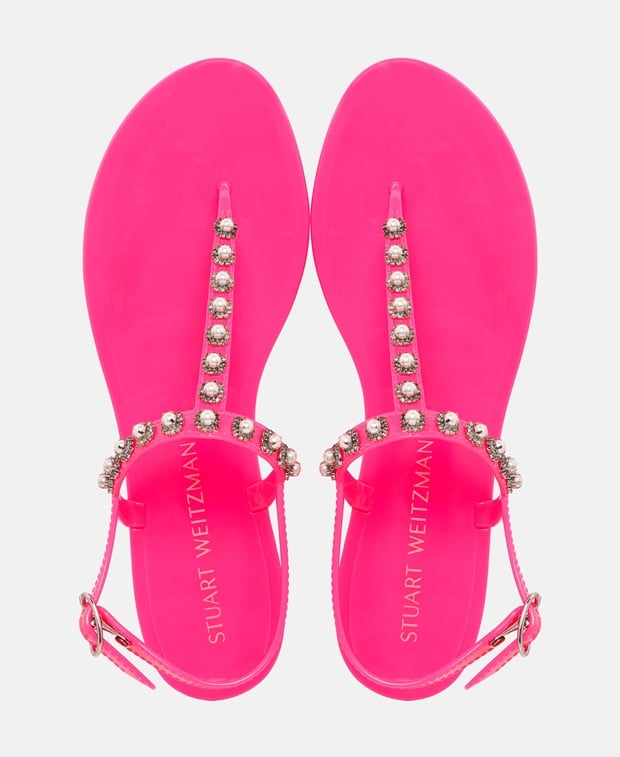 Stuart Weitzman Flip flops Pink