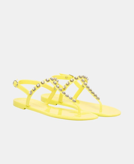 Stuart Weitzman Flip flops Neon Yellow