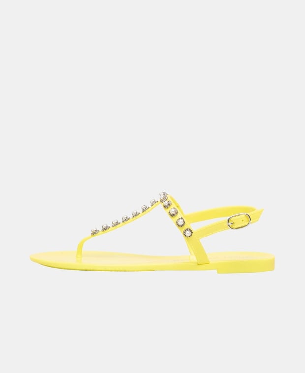 Stuart Weitzman Flip flops Neon Yellow