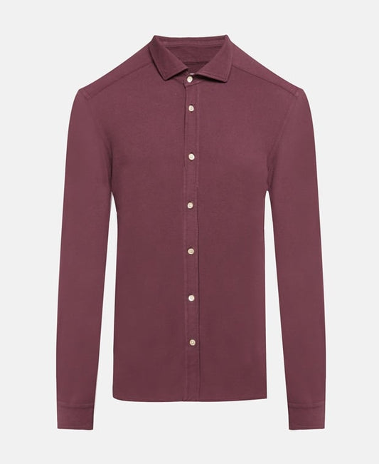 Boglioli Long-sleeved shirt Bordeaux