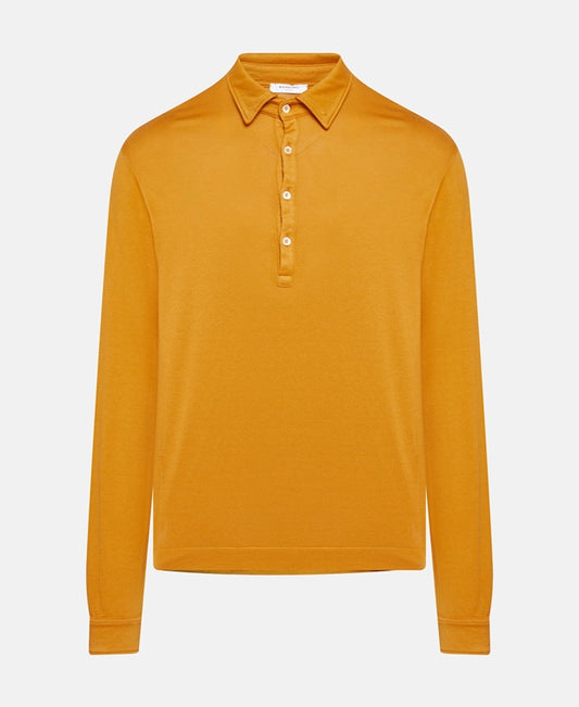 Long-sleeved polo shirt