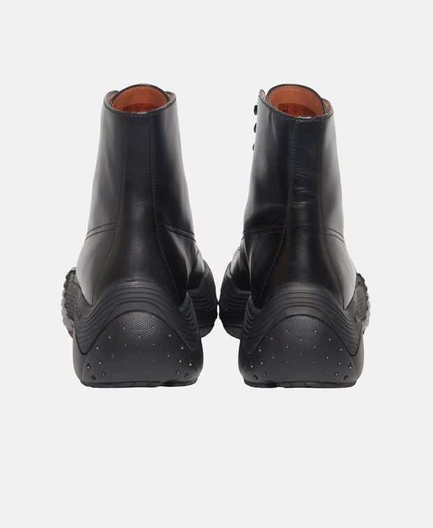 Lanvin FLASH X BOLD Lace-up ankle boot Black