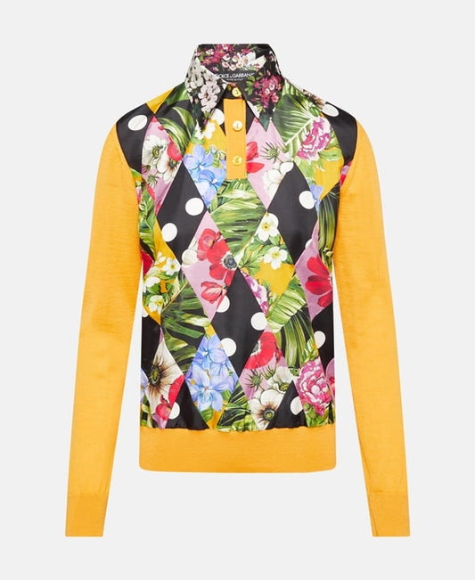 Dolce & Gabbana Knitted polo shirt