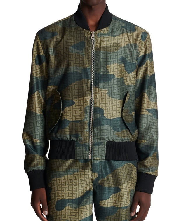 Balmain Functional jacket Khaki