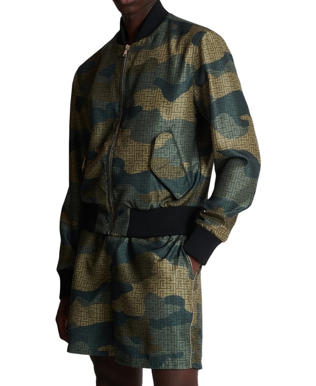 Balmain Functional jacket Khaki