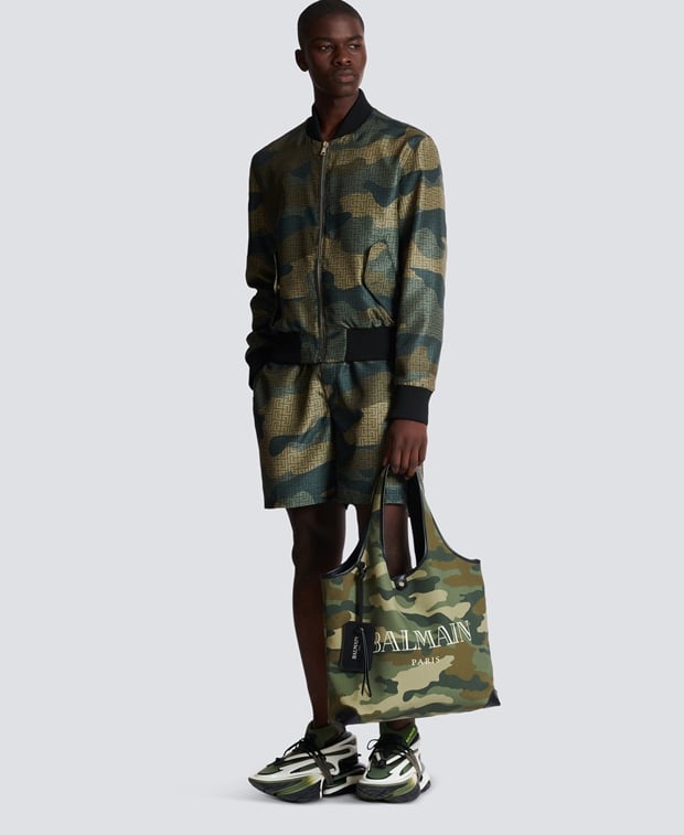 Balmain Functional jacket Khaki