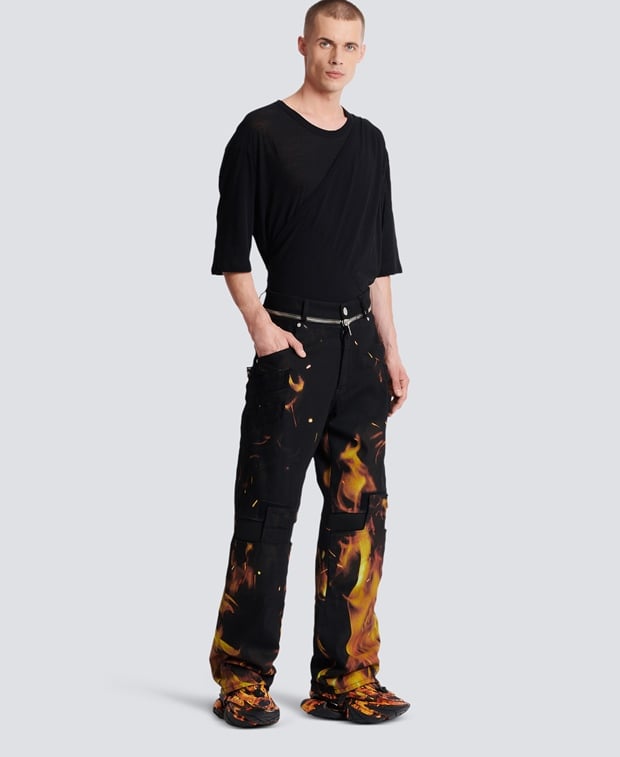 Balmain Straight-leg jeans AH0ML050DD39