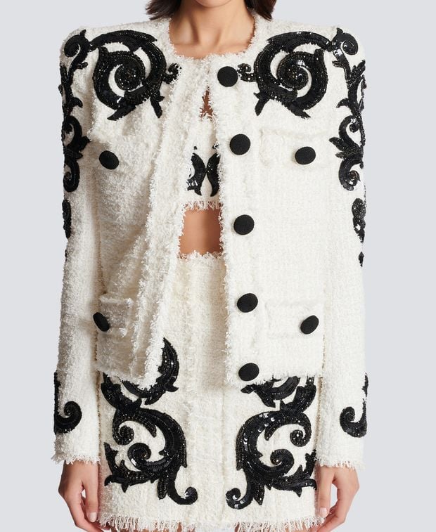 Balmain Uniform-style jacket