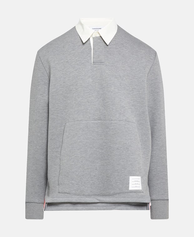 Long-sleeved polo shirt