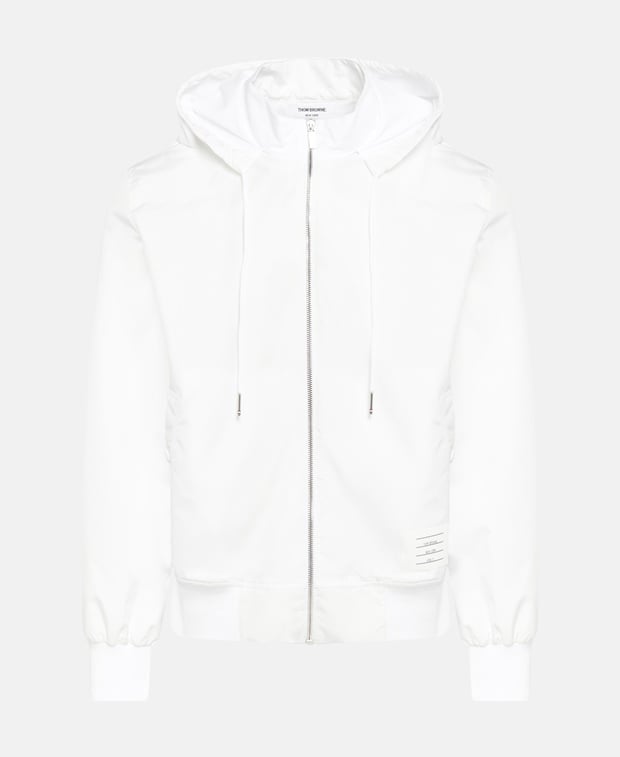 Thom Browne Hooded jacket White