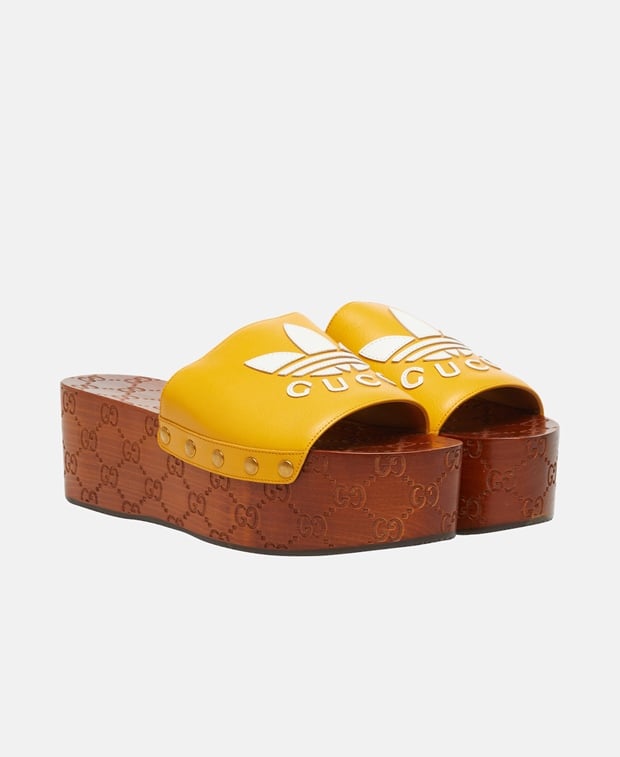 adidas X GUCCI Platform mules Orange