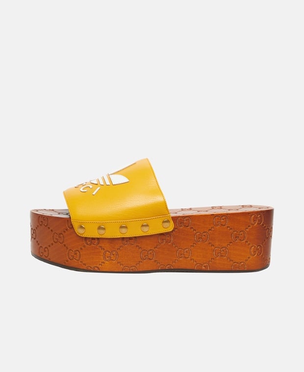 adidas X GUCCI Platform mules Orange
