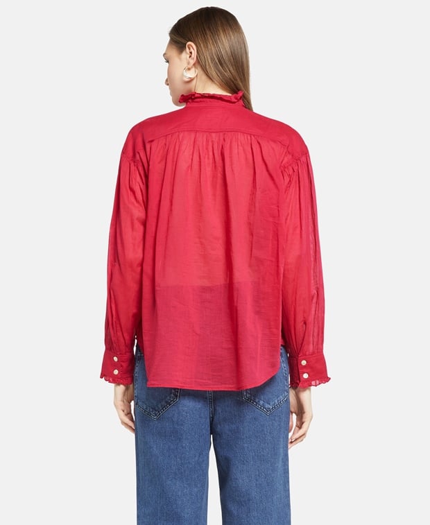 Marant Etoile Leisure blouse Fuchsia