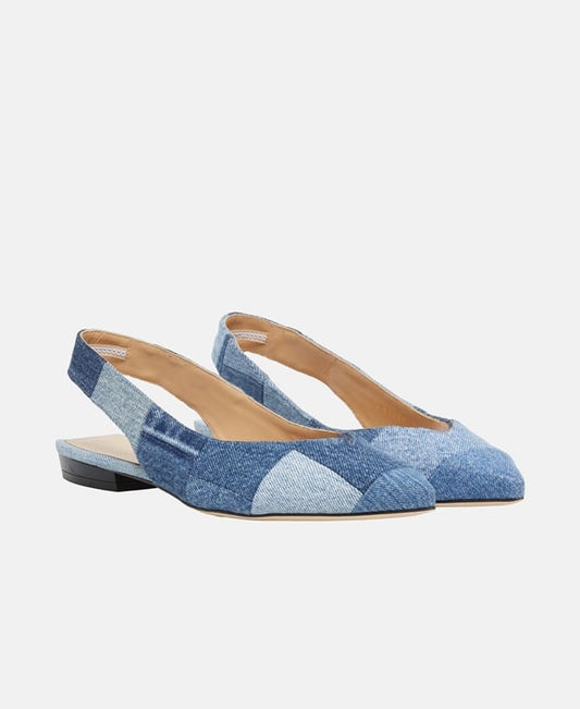 Sergio Rossi Slingback ballerina Blue