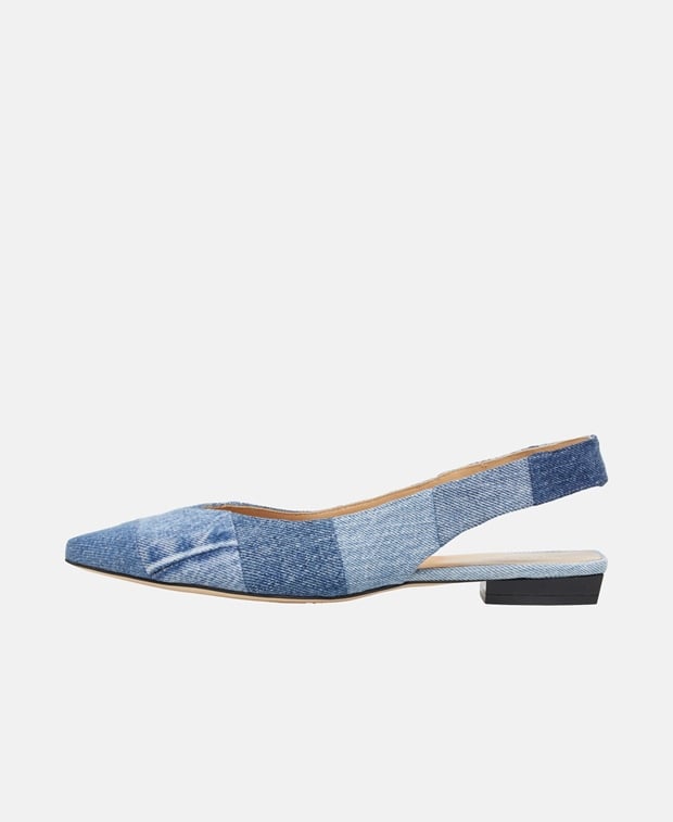 Sergio Rossi Slingback ballerina Blue