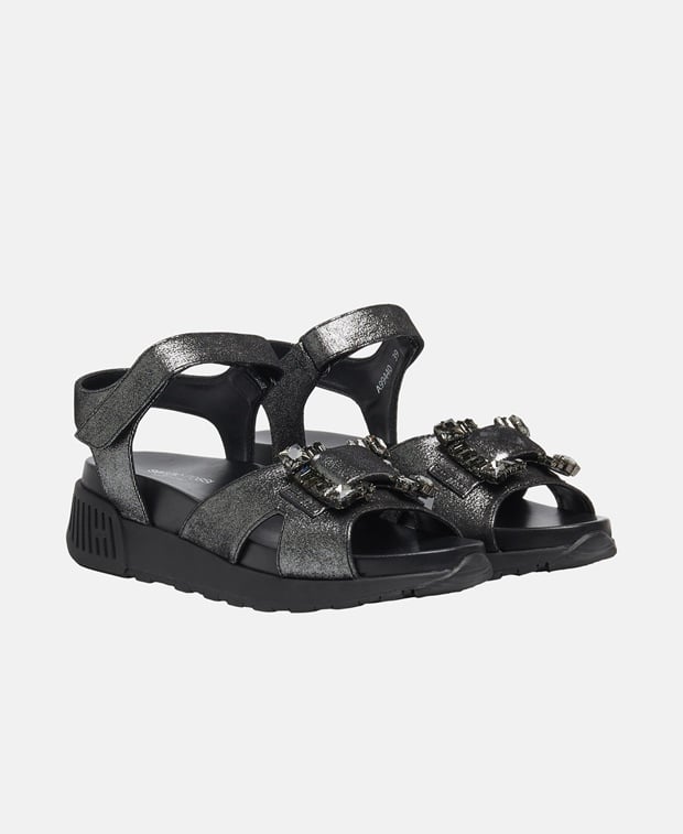 Sergio Rossi Sandals Dark Grey
