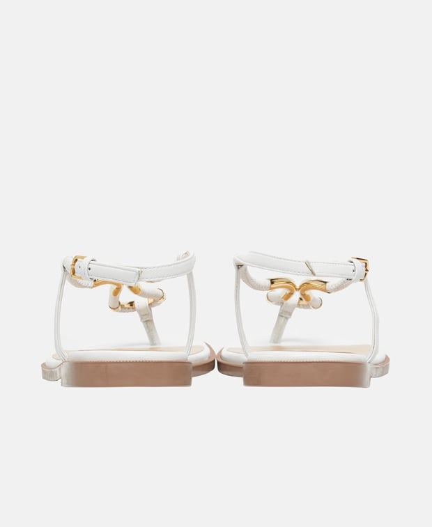 Sergio Rossi TWIS-TWIST Sandals White
