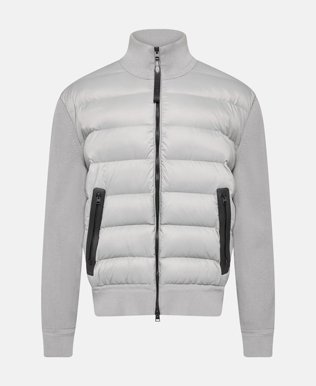Tom Ford Hybrid down jacket Grey