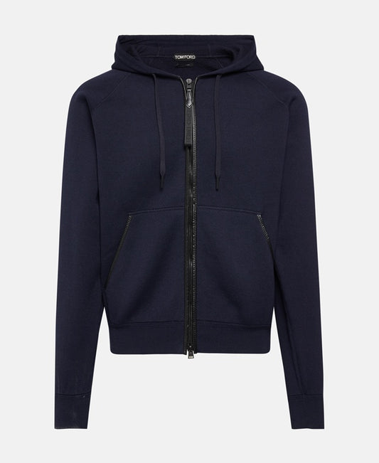 Hooded sweat jacket