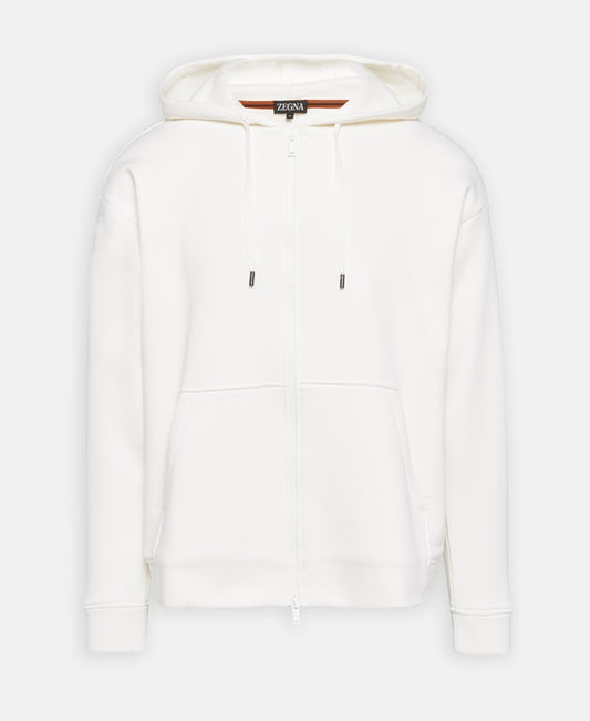 hooded sweat jacket