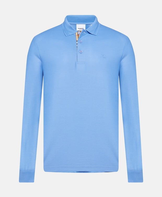 Long-sleeved polo shirt