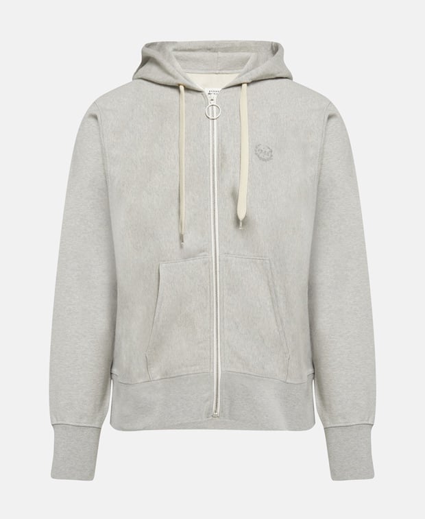 hooded sweat jacket