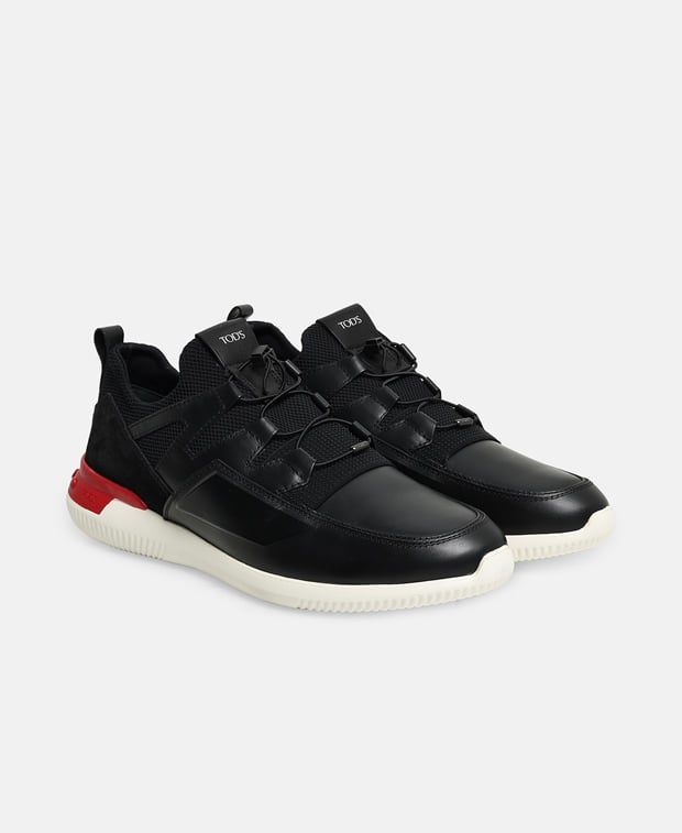 Tod's Active Sport Light Sneakers Caviar Black