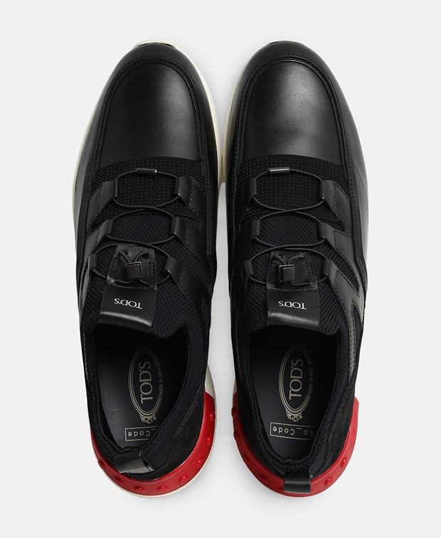 Tod's Active Sport Light Sneakers Caviar Black