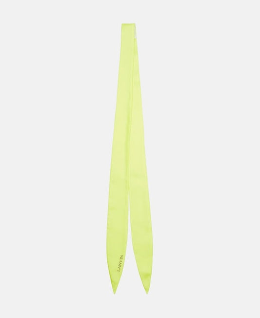 Lanvin Scarf Neon Green