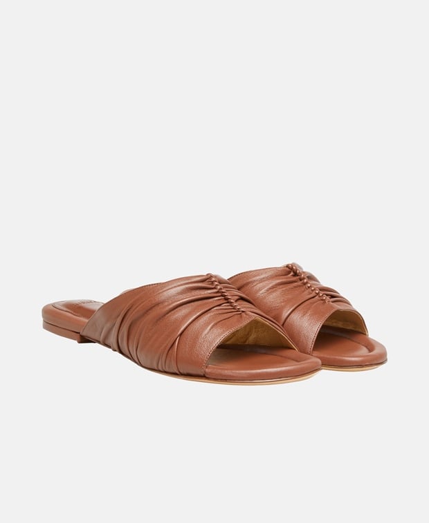 Alexandre Birman Susanna Mules Cognac