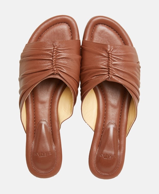 Alexandre Birman Susanna Mules Cognac