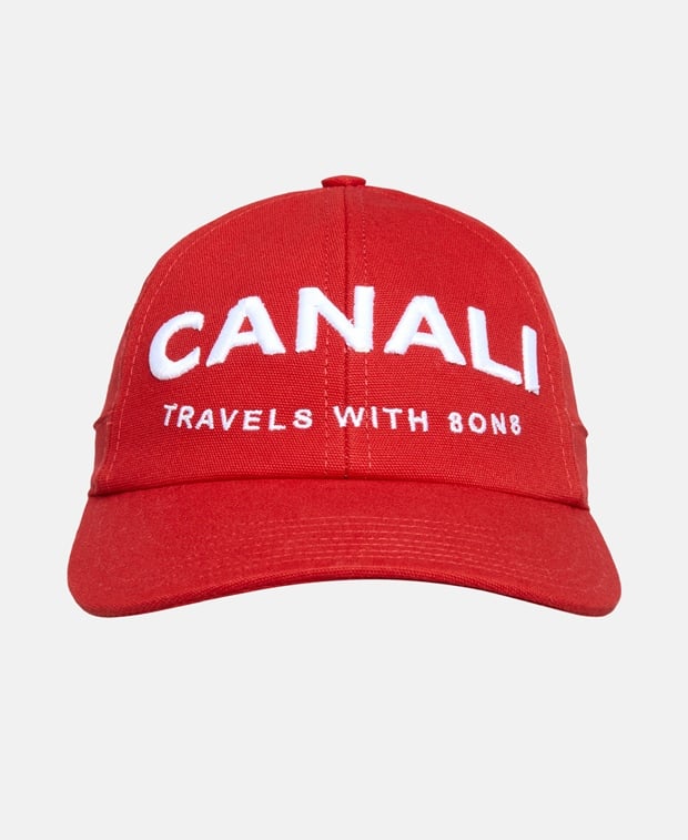 Canali Cap Maroon