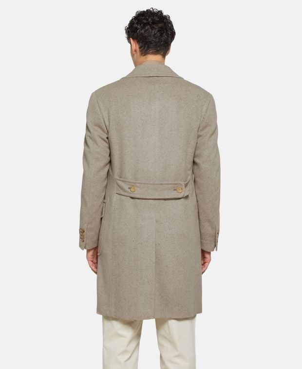Canali Wool-blend coat