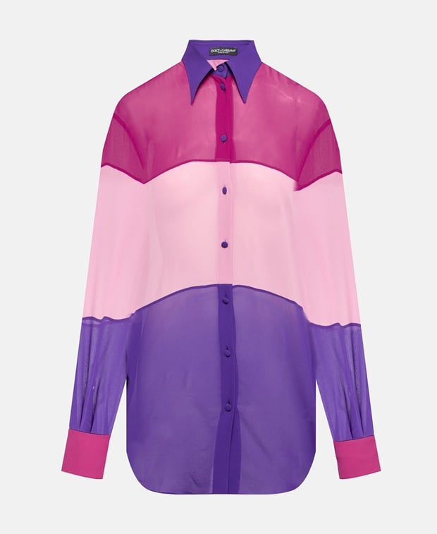 Dolce & Gabbana Elegant blouse Light Blue