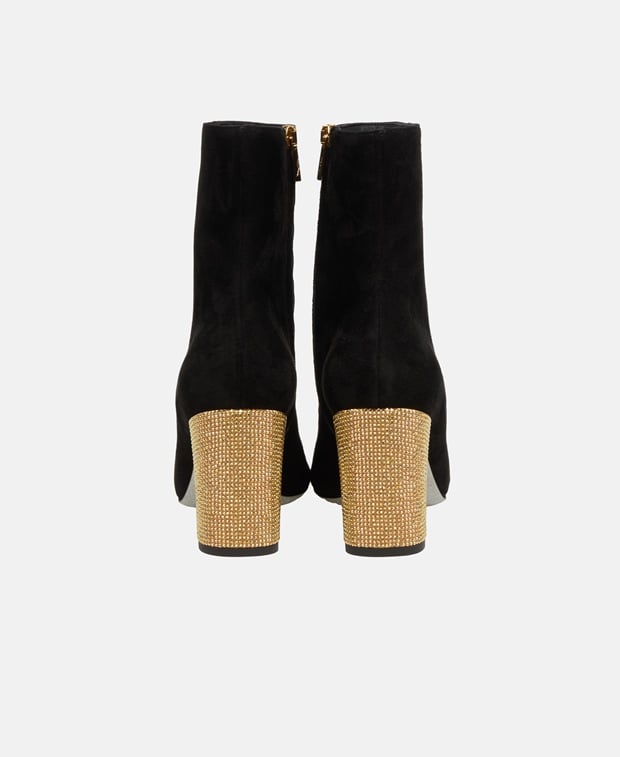 Rene Caovilla Bonnie Ankle-boots Caviar Black
