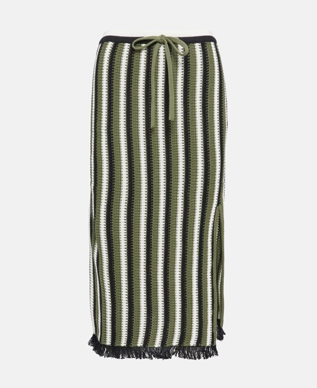 Diane von Furstenberg Knitted skirt Dark Brown