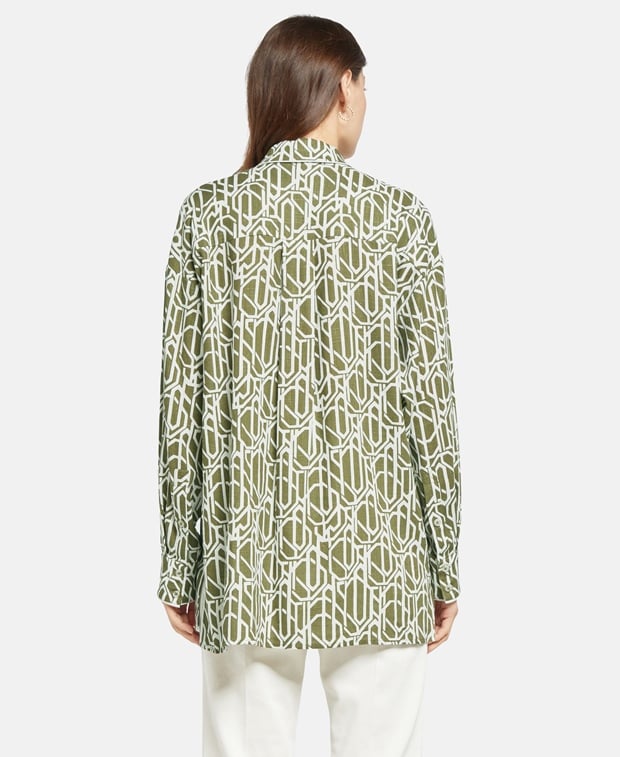 Diane von Furstenberg Leisure blouse Moss