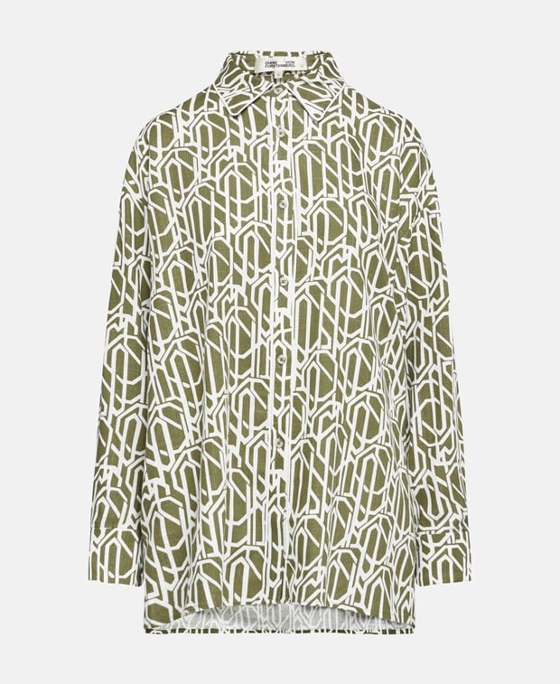Diane von Furstenberg Leisure blouse Moss