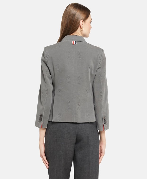 Thom Browne Casual blazer Medium Grey
